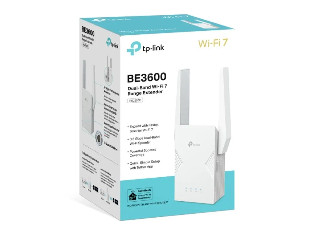 Extender TP-LINK BE3600 Dual-Band Wi-Fi 7 Range Extender Slika 7