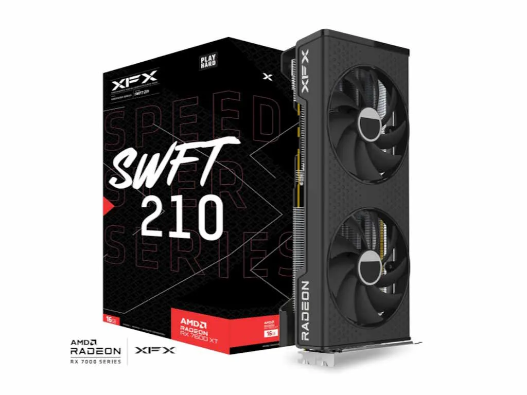 Graficka karta XFX SPEEDSTER SWFT210 RADEON RX7600XT 16GB/GDDR6/128bit Slika 4