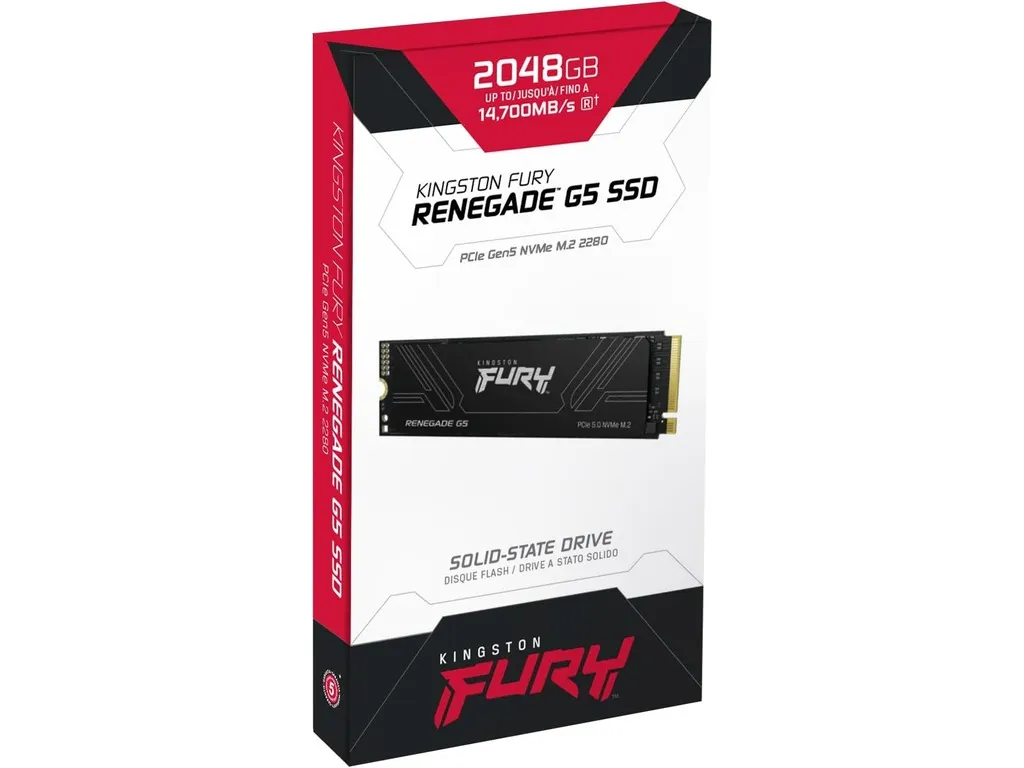 Kingston SSD KINGSTON FURY Renegade G5 2048GB/interni/M.2/NVMe/crna Slika 2
