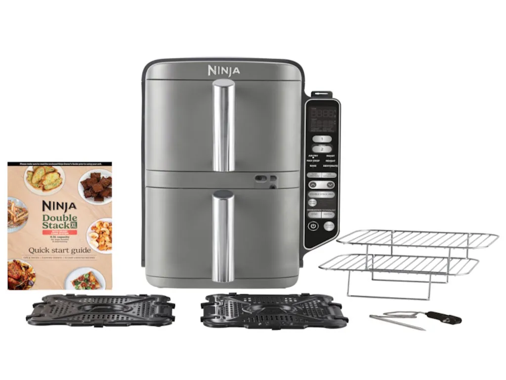 Ninja Airfryer NINJA SL451EU 6u1/dupla korpa/2470W/9.5L/siva Slika 2