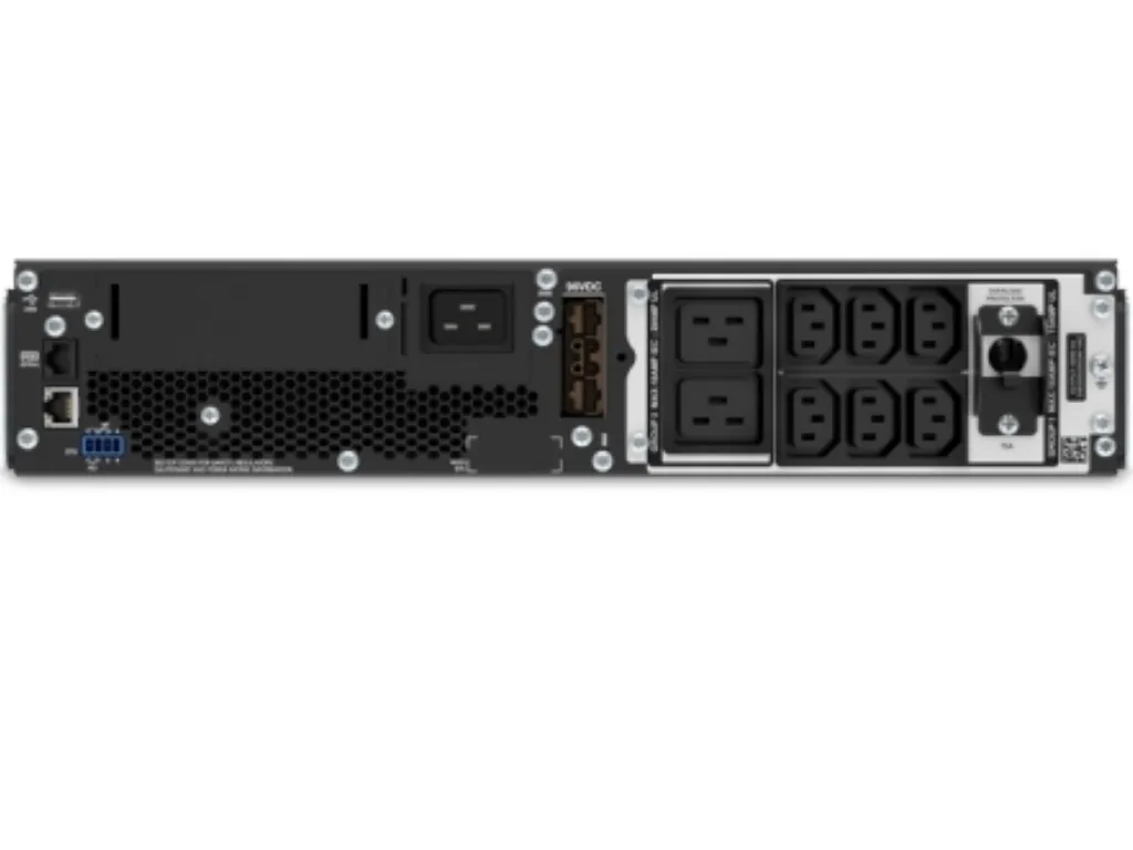 UPS, APC, Smart-UPS, 3000VA, On-Line, doble conv, Rack 2U , 230V, 8xC13+2xC19, SmartSlot, rail set Slika 2
