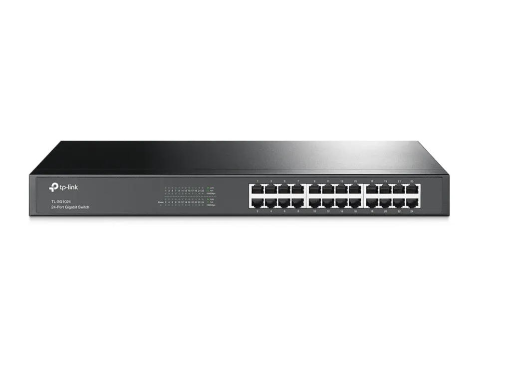 Switch TP-LINK TL-SG1024 Gigabit/24x RJ45/10/100/1000Mbps//Rackmount metalno kuciste Slika 1