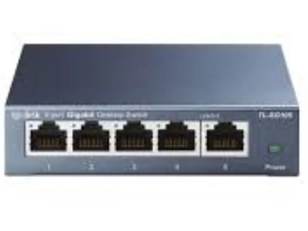 TP-Link Switch TP-LINK TL-SG105 Gigabit/5x10/100/1000Mbps/ metalno kucište Slika 1