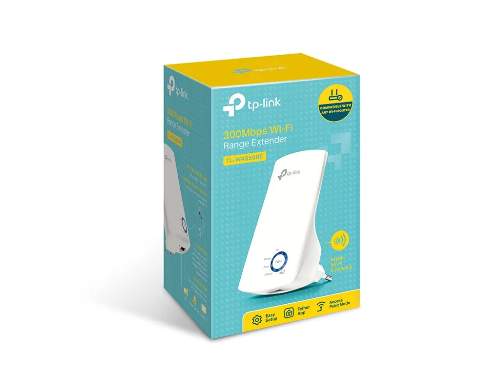 Ekstender dometa TP-LINK TL-WA850RE Wi-Fi/N300/300Mbps/ 1x LAN/2 interne antene Slika 3