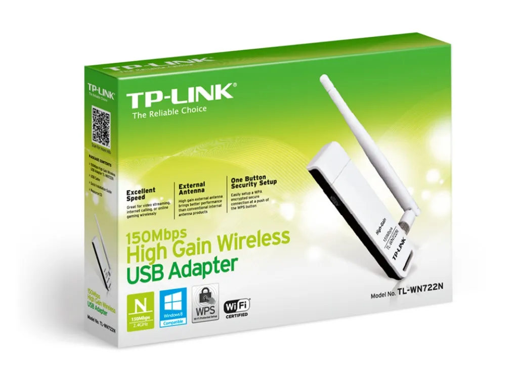 Bežicni adapter TP-LINK TL-WN722N Wi-Fi/N150/150Mbps/eksterna antena Slika 3