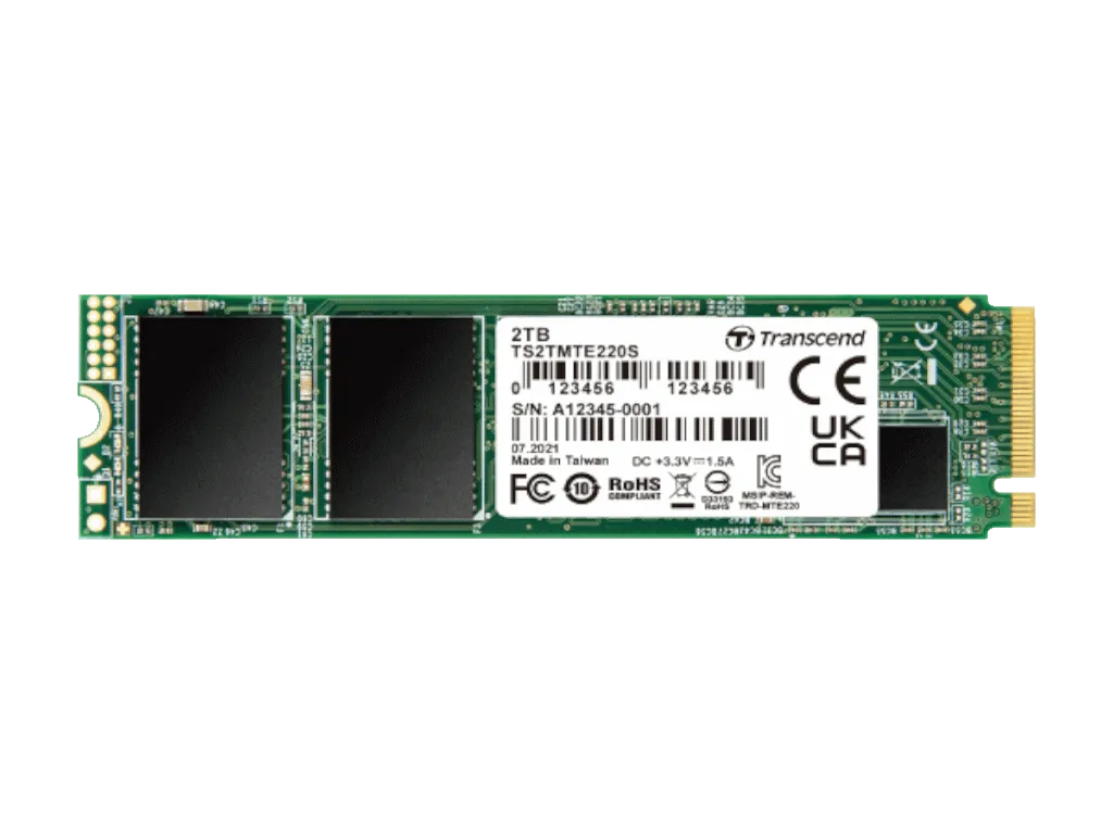 Transcend SSD TRANSCEND 2TB/interni/M.2/NVMe/crna Slika 3