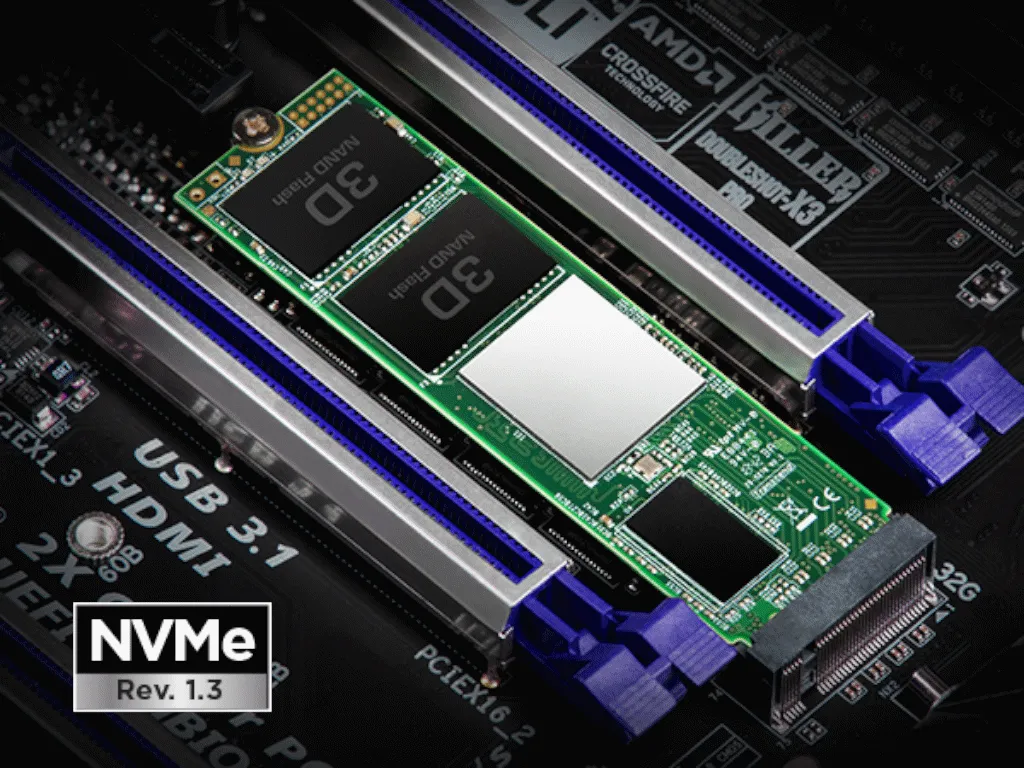 Transcend SSD TRANSCEND 2TB/interni/M.2/NVMe/crna Slika 1