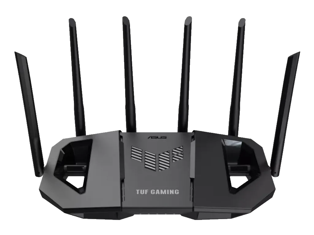 Asus Bežicni ruter ASUS TUF-BE6500 Wi-Fi/BE6500/5764 Mbps/688 Mbps/USB3.2/6 eksternih antena/crna Slika 1