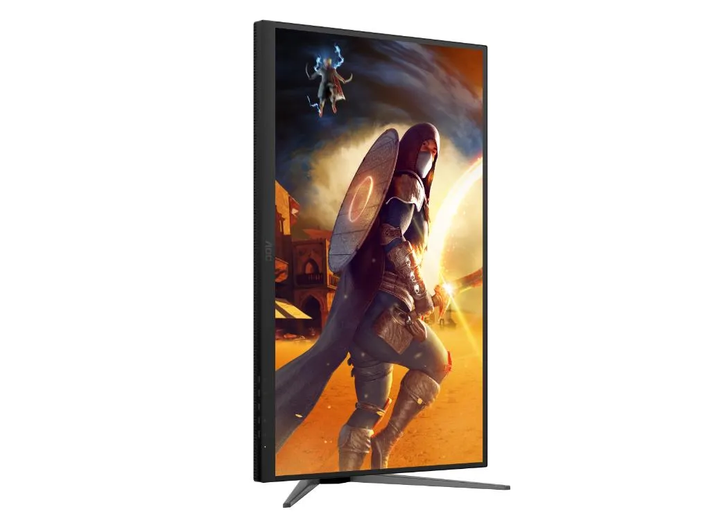 Monitor AOC U27G4XM 27"/IPS MiniLED/3840x2160/160Hz/1ms GtG/HDMI,DP,USB/Gsync/Pivot,visina/VESA/crna Slika 1