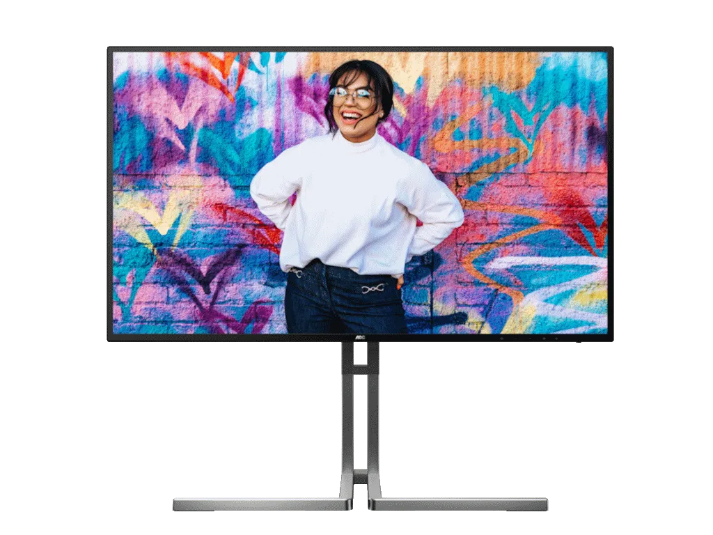 Monitor AOC U27U3CV 27"/IPS/3840x2160/60Hz/4ms GtG/HDMI,DP,USB, USB type C/pivot,visina/zvucnici Slika 3