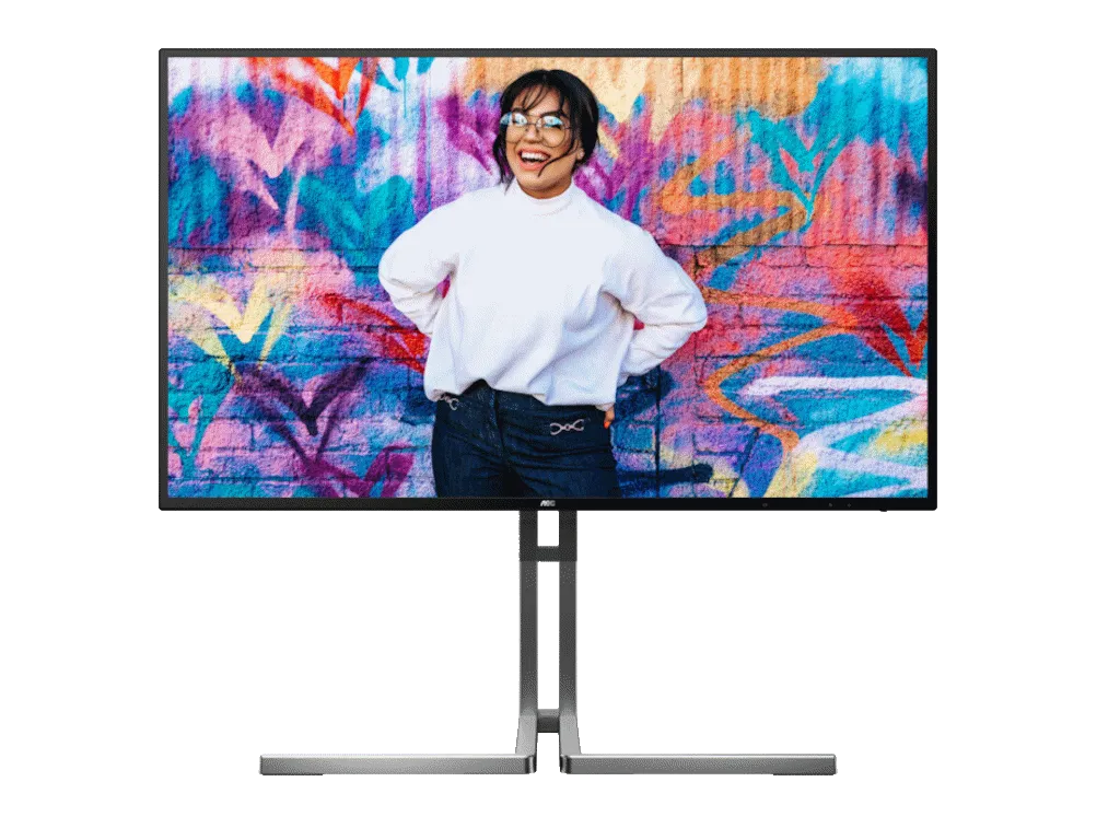 Monitor AOC U32U3CV 31.5"/IPS/3840x2160/60Hz/4ms GtG/HDMI,DP,USB, USB type C/pivot,visina/zvucnici Slika 4