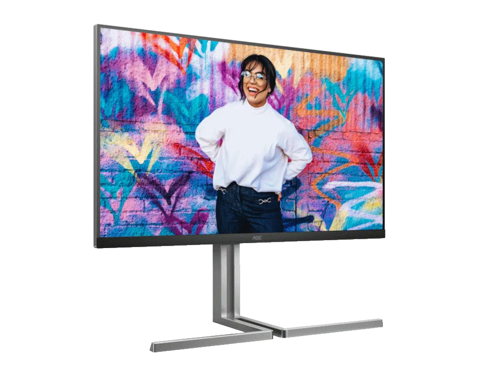 Monitor AOC U32U3CV 31.5"/IPS/3840x2160/60Hz/4ms GtG/HDMI,DP,USB, USB type C/pivot,visina/zvucnici Slika 2
