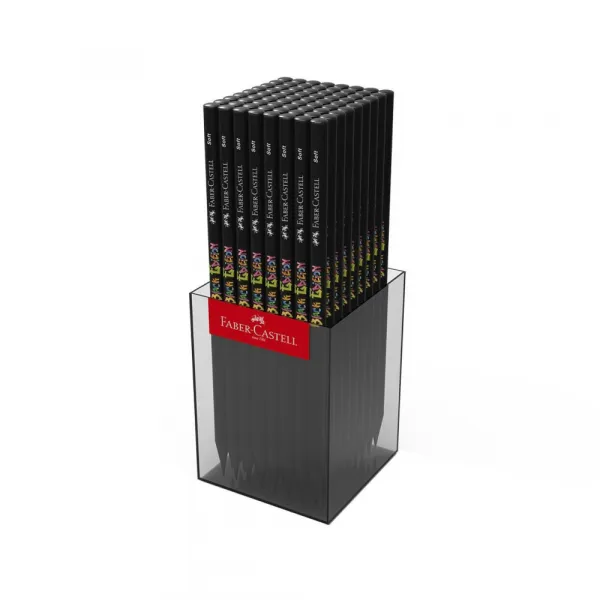 Grafitna olovka Faber Castell Black Edition 2B Slika 2