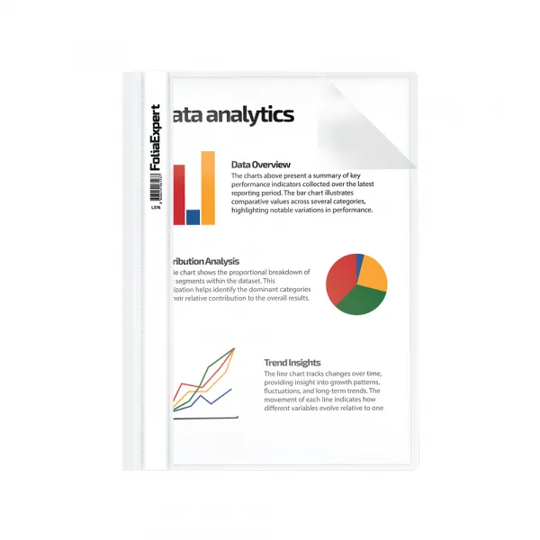 Fascikla polumehanika FoliaExpert bela 1/25 Slika 2