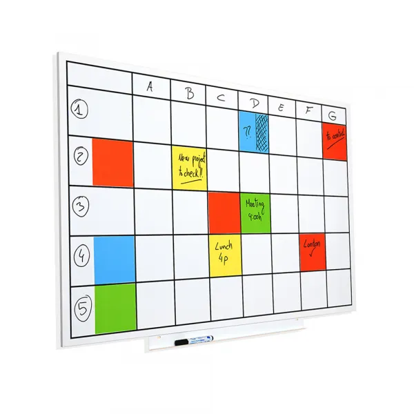Planer tabla magnetna SKIN Rocada 75x115 univerzalna sa šablonima Slika 4