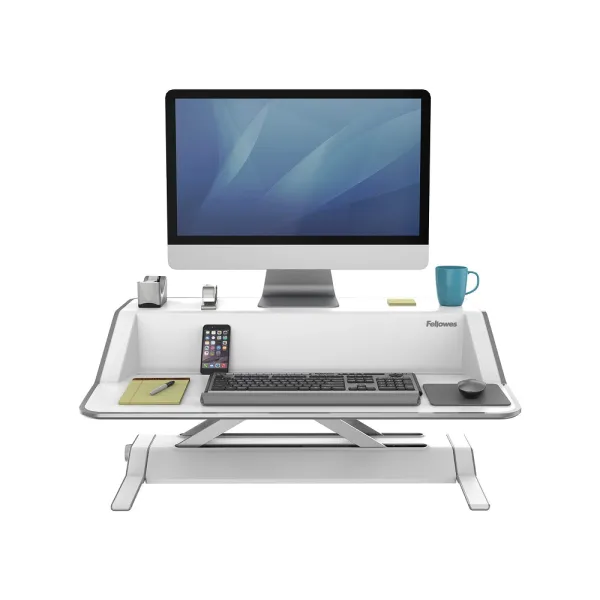Radna platforma Fellowes Lotus Sit-Stand bela 0009901 Slika 1