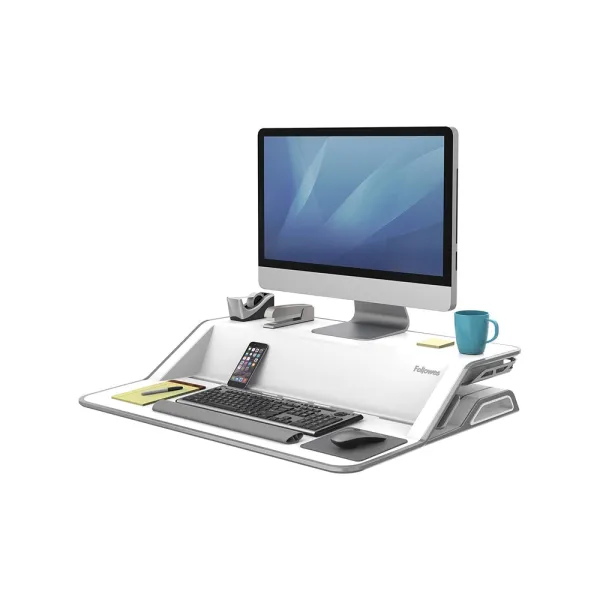 Radna platforma Fellowes Lotus Sit-Stand bela 0009901 Slika 2