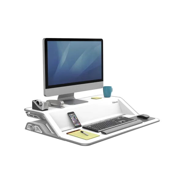 Radna platforma Fellowes Lotus Sit-Stand bela 0009901 Slika 3