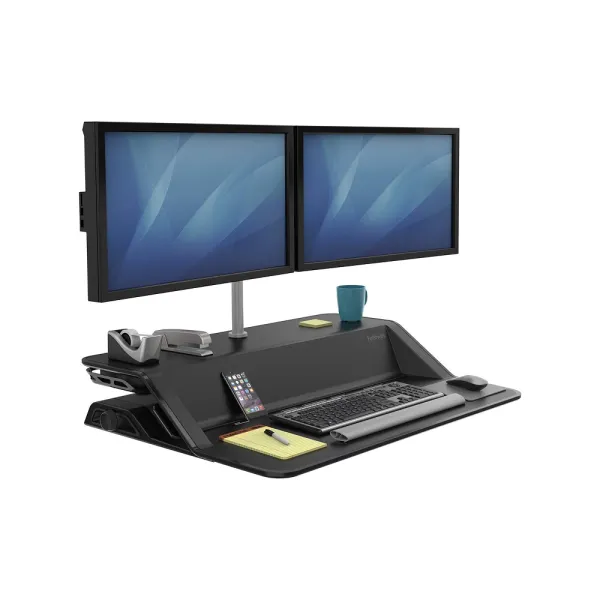 Fellowes Radna platforma Fellwoes Lotus Sit-Stand crna 0007901 Slika 4