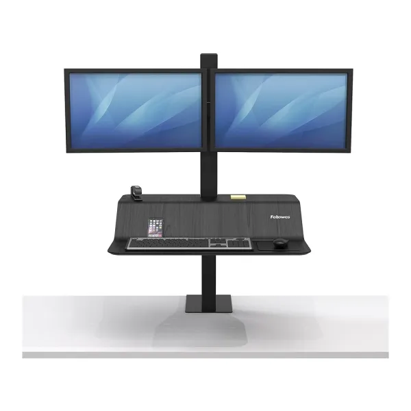Radna platforma Fellowes Lotus VE Sit-Stand dual monitor 8082001 Slika 2