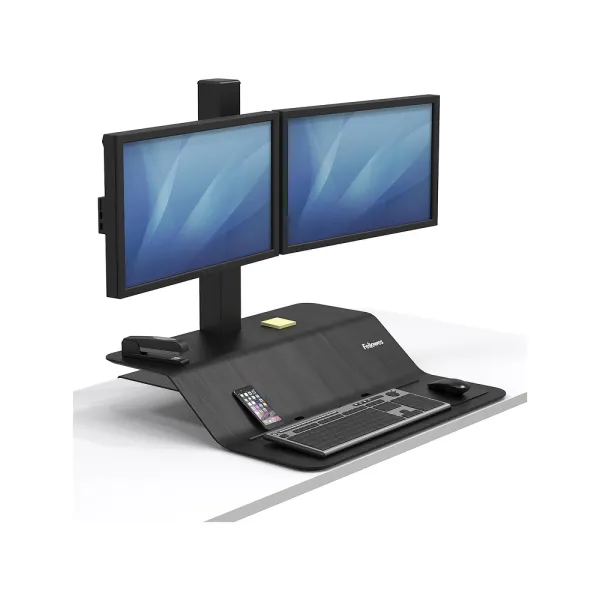 Radna platforma Fellowes Lotus VE Sit-Stand dual monitor 8082001 Slika 3