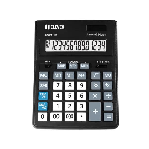 Kalkulator Eleven CDB-1401 14 cifara Slika 1