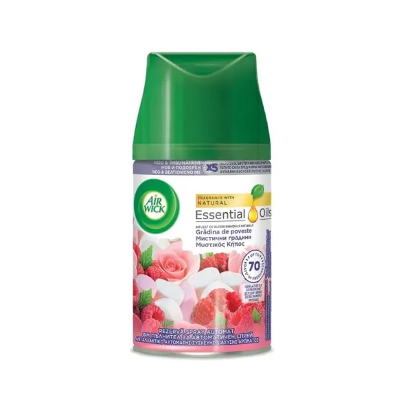 Dopuna za osveživač AIRWICK Freshmatic aparat na baterije Mystical Garden  250ml Slika 1