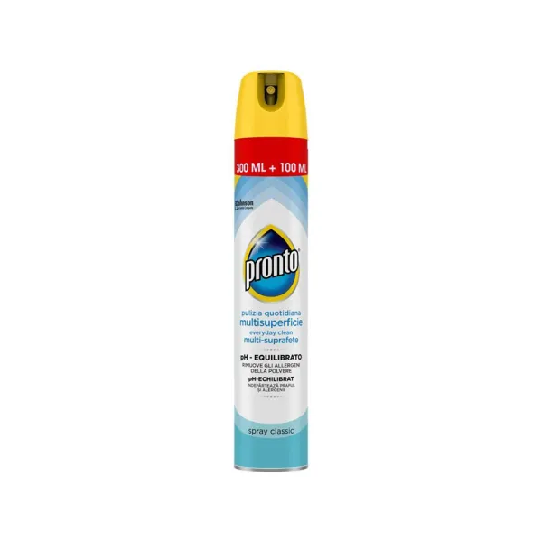 Hemija Sprej Pronto za sve vrste nameštaja Antistatic 400ml Slika 1