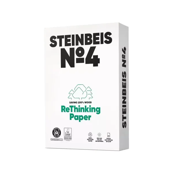 Fotokopir papir Steinbeis N.4 80g 100% reciklirani Slika 1