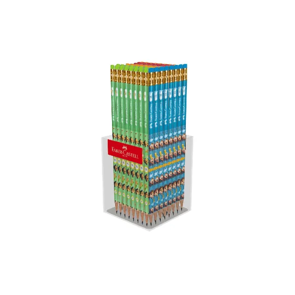 Grafitna olovka Faber Castell Pirates sa gum 2B 88000 Slika 2