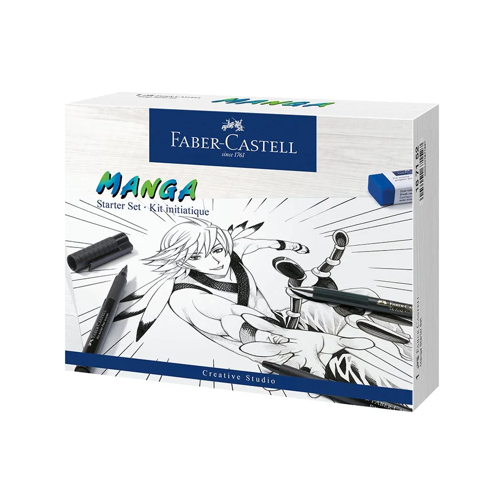Pitt Art pen Faber Castell Manga starter set 167152 Slika 1