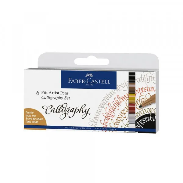Pitt Art set za kaligrafiju Faber Castell 1/6 167506 Slika 1