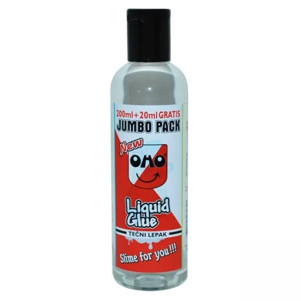 Oho Lepak OHO 200ml + 20ml tečni slime vodoperiv providan Slika 1