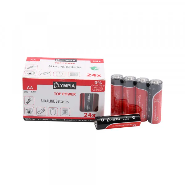 Baterija Olympia Alkalne AA LR6 1/24 Slika 1