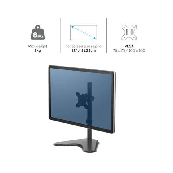 Nosač monitora Fellowes Professional Freestanding Series Single 8049601 Slika 3