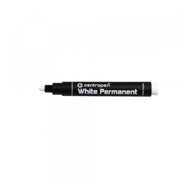 Centropen Permanent Marker CENTROPEN 8586 2.5mm beli Slika 2