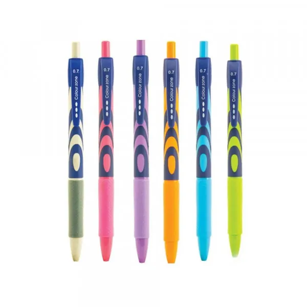 Octopus Gel olovka 0.7mm Colour zone UNL-1324 plava Slika 2