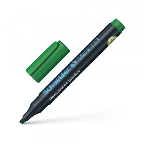 Schneider Permanent marker SCHNEIDER 133 zeleni kosi Slika 2