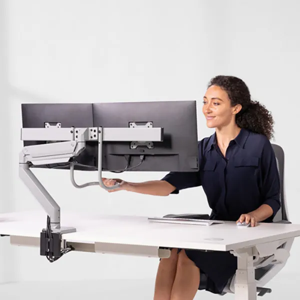 Nosač monitora Fellowes za 2 monitora Eppa Crossbar 9909201 jednostruki Slika 2