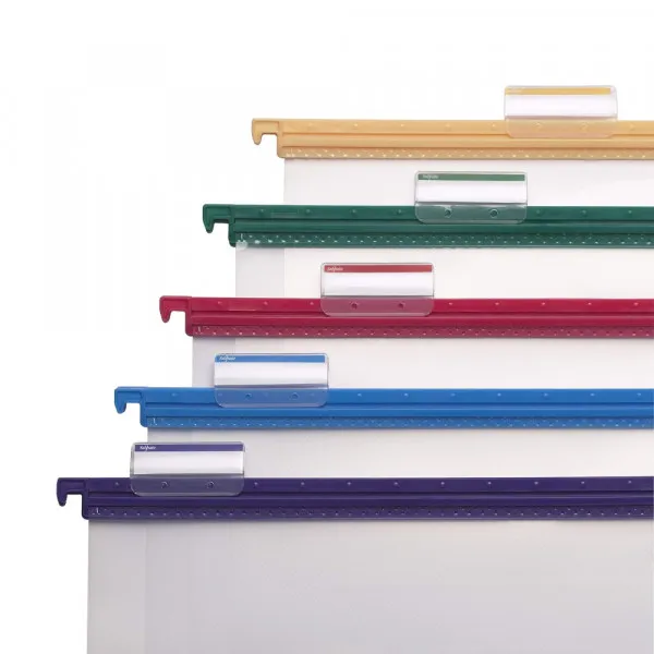 Viseća fascikla PVC Snopake A4, prozirna, set 25 kom Slika 3