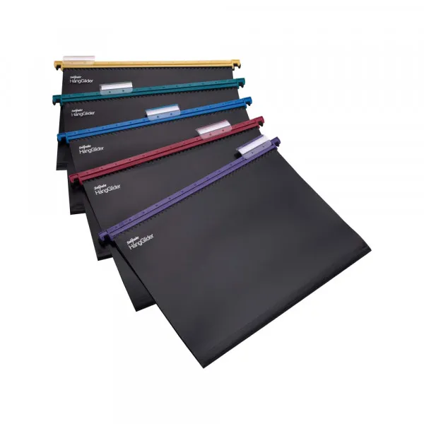 Viseća fascikla PVC Snopake A4, crna, set 25 kom Slika 4