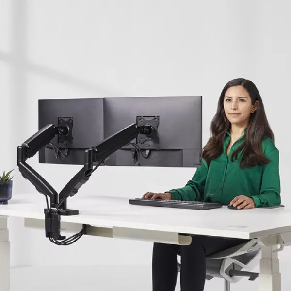 Nosač monitora Fellowes Eppa Essi Dual siva 9683301 Slika 2