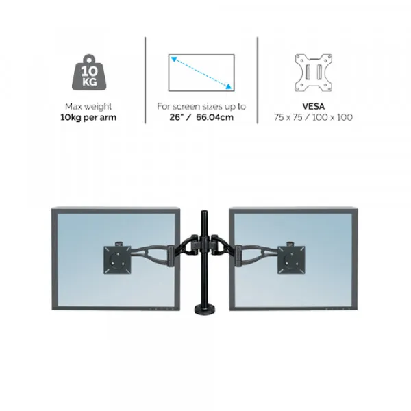 Nosač Monitora Fellowes Profesional Series Dual 8041701 Slika 5
