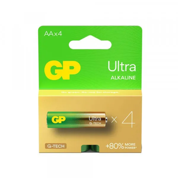 Gp Baterija GP ultra alkalna LR06 AA 4kom Slika 1