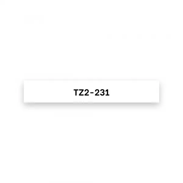Putty TZ2-231 crna na belo 12mm Slika 2