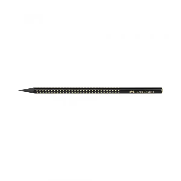 Faber Castell Grafitna olovka Faber Castel GRIP HB Sparkle 118278 Midnight gold Slika 1