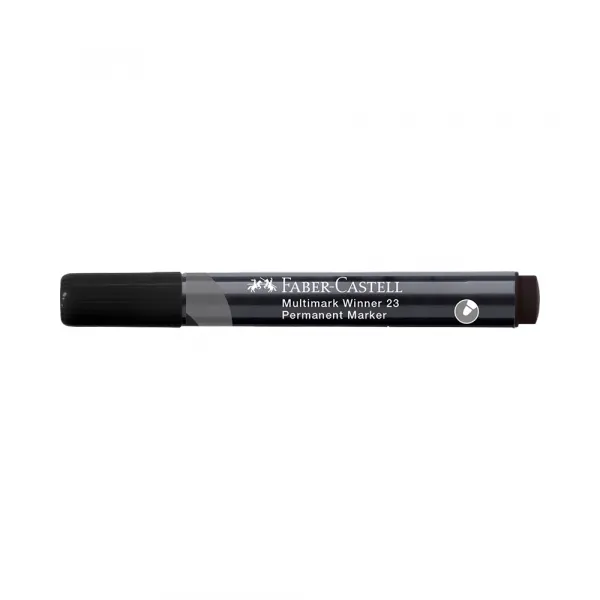 Permanent Marker Faber Castell Winner crni obli 453397 Slika 1
