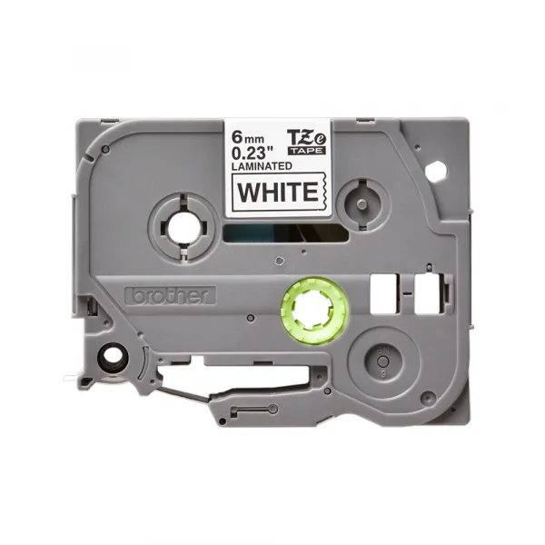 Brother TZe-211 crna na belo 6mm Slika 3