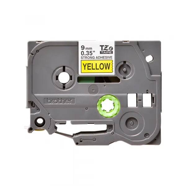 Brother TZES-621 crna na žuto 9mm Slika 2
