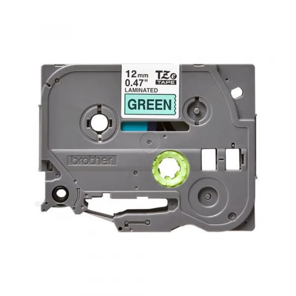 Brother TZe-731 crna na zeleno 12mm Slika 3